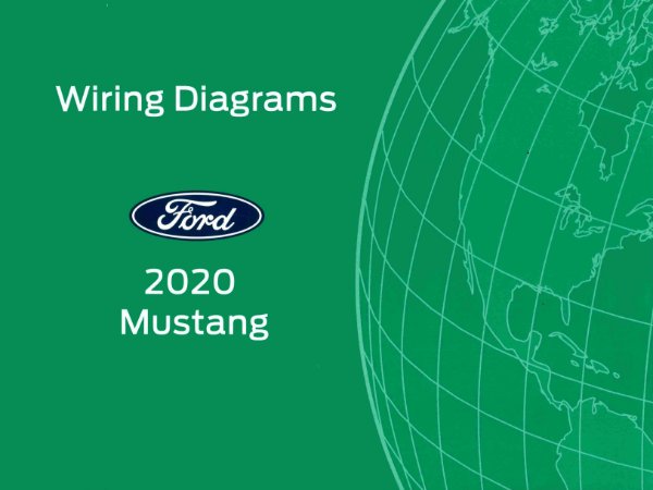 2020 Ford Mustang Wiring Diagrams Manual
