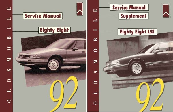 1992 Oldsmobile 88 Factory Shop Service Manual