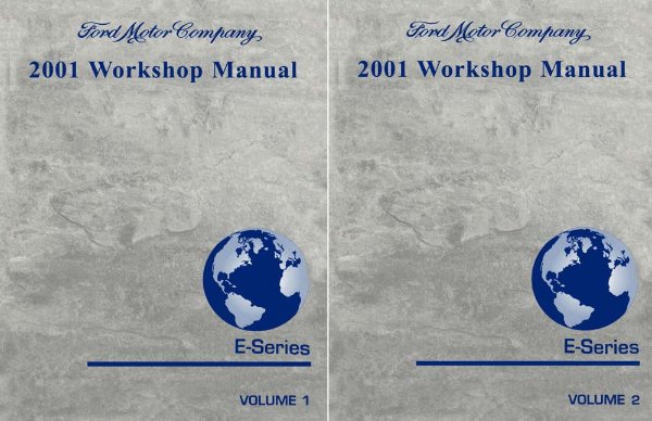 2001 Ford Truck E-Series Factory Shop Service Manual