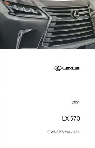 2021 Lexus LX 570 Owner's Manual
