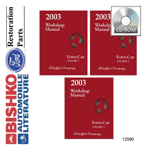 2003 Lincoln Town Car Factory Shop Service Manual