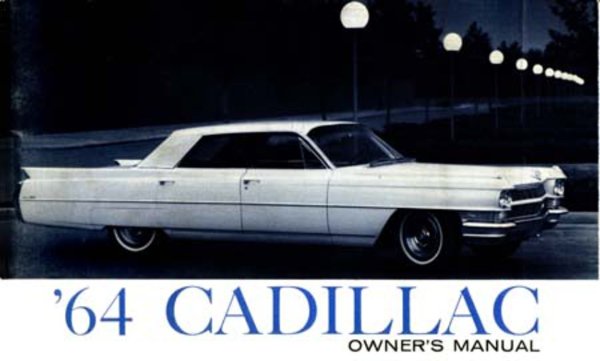 1964 Cadillac All Models Owner's Manual