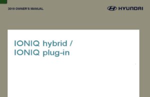 2019 Hyundai Ioniq EV Owner's Manual