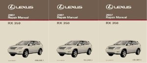 2007 Lexus RX 350 Factory Shop Service Manual