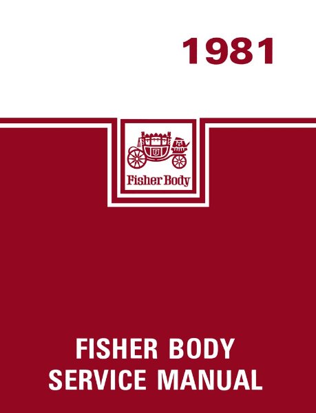1981 Buick Cadillac Chevrolet Body Shop Service Repair Manual Book Engine Wiring