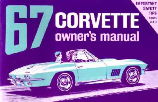 1967 Chevrolet Corvette Owner's Manual