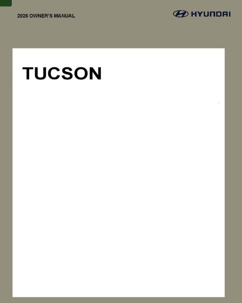2026 Hyundai Tucson Owner's Manual