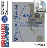 2006 Ford Crown Vic, Town Car, Grand Marquis Shop Service Repair Manual PDF  sample image