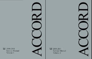 2008–2011 Honda Accord - 4 CYL ONLY Factory Shop Service Manual