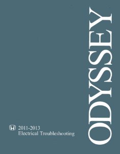 2011–2013 Honda Odyssey Factory Shop Service Manual