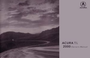 2000 Acura TL Owner's Manual
