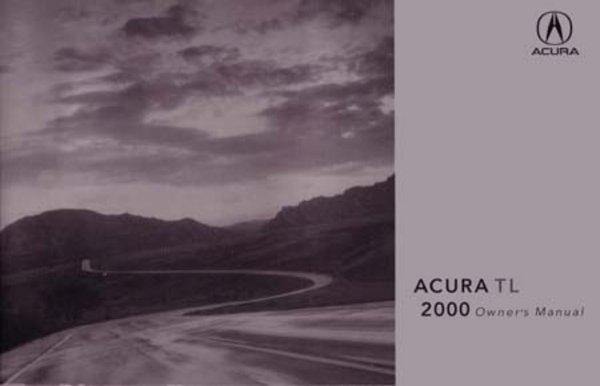 2000 Acura TL Owner's Manual