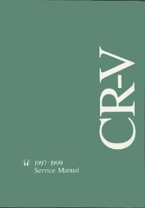 1997–1999 Honda CR-V Factory Shop Service Manual