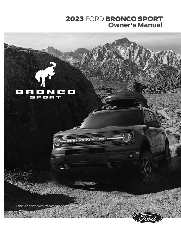2023 Ford Bronco Sport Owner's Manual