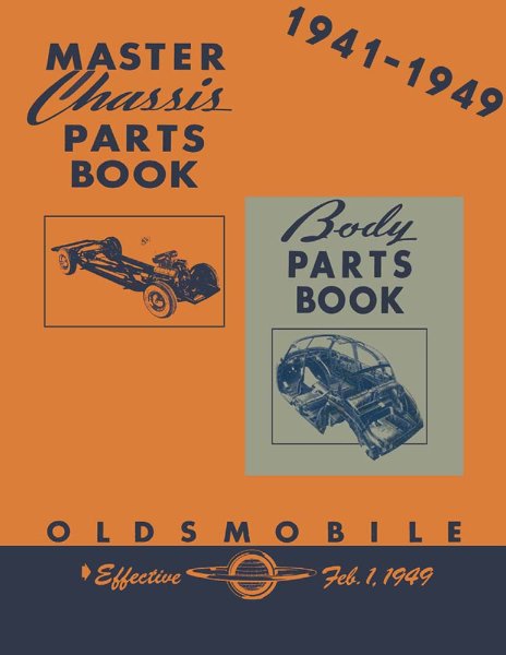 1941–1949 Oldsmobile All Models Parts Book