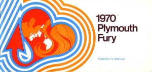 1970 Plymouth Fury Owner's Manual