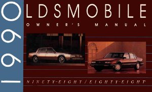 1990 Oldsmobile 98, 88 Owner's Manual