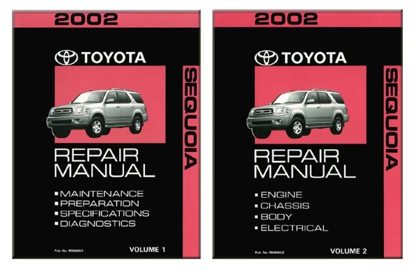2002 Toyota Sequoia Factory Shop Service Manual