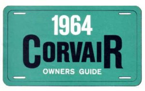 1964 Chevrolet Corvair Owner's Manual
