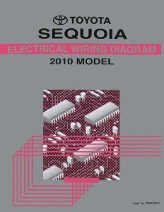 2010 Toyota Sequoia Wiring Diagrams Manual