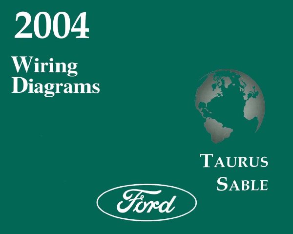 2004 Ford Taurus, Sable Wiring Diagrams Manual