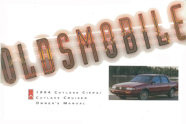 1994 Oldsmobile Cutlass Ciera, Cutlass Cruiser Owner's Manual
