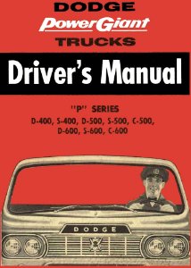 1960 Dodge Medium Duty (D&S 400-600 & C 500-600) Owner's Manual