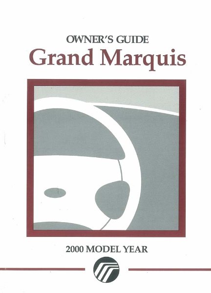 2000 Mercury Grand Marquis Owner's Manual