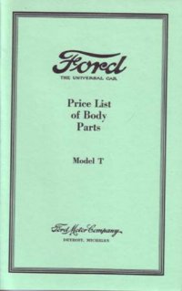 1915 1925 1926 1927 Ford Model T Parts Numbers Book List Guide Interchange