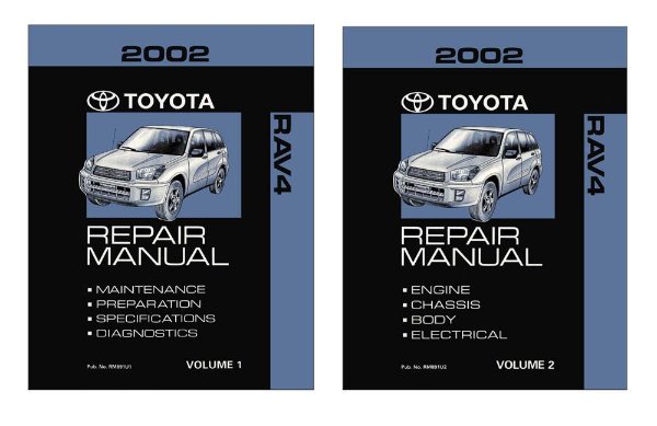 2002 Toyota Rav4 Factory Shop Service Manual