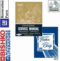 1969 CHEVORLET Full Line Body, Chassis & Electrical Service Manual sample image