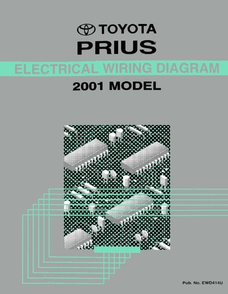 2001 Toyota Prius Wiring Diagrams Manual