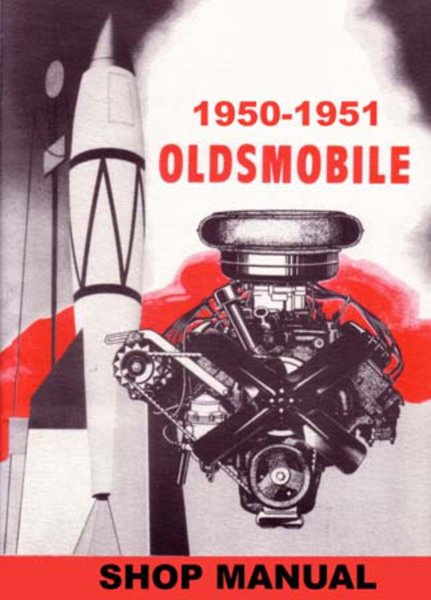 1950–1951 Oldsmobile All Models Factory Shop Service Manual