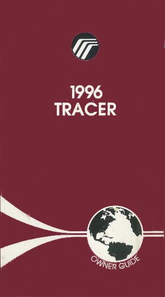1996 Mercury Tracer Owner's Manual