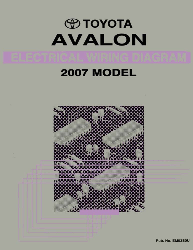 2007 Toyota Avalon Wiring Diagrams Manual