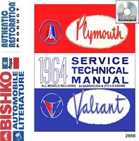 1964 PLYMOUTH Body, Chassis & Electrical Service Manual sample image
