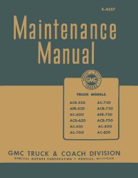 1944 1945 GMC Medium Duty Truck Shop Service Repair Manual Book Engine Wiring