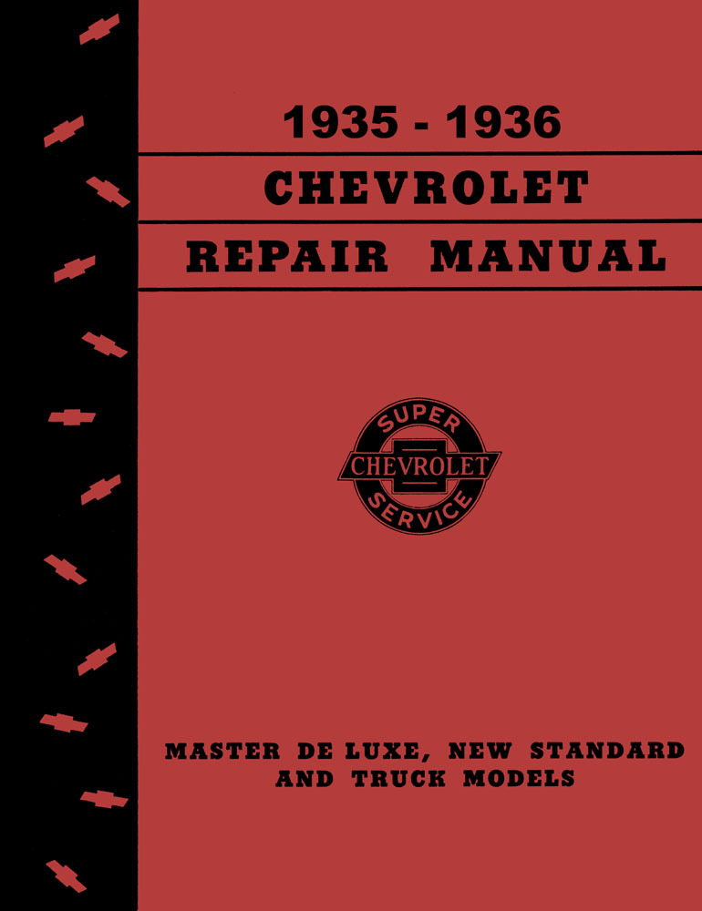 1935 1936 Chevrolet Car Truck Shop Service Repair Manual
