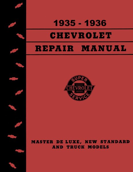 1935–1936 Chevrolet All Car & Truck Models Factory Shop Service Manual