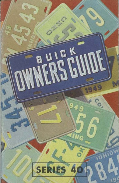 1949 Buick Special Owner's Manual