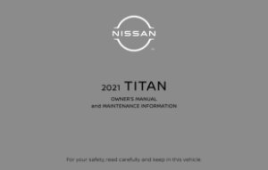 2021 Nissan Titan Owner's Manual