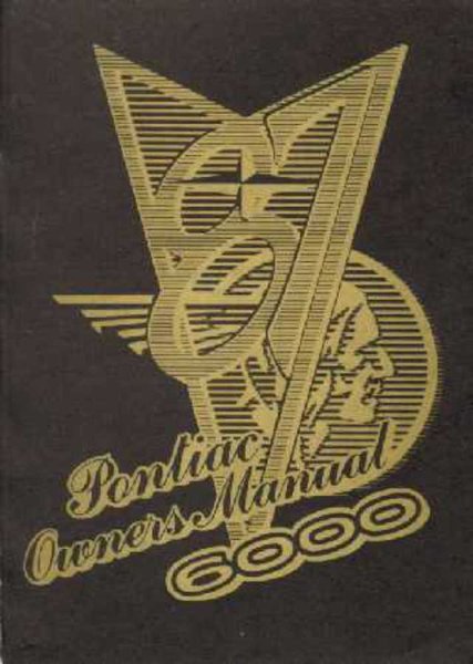 1987 Pontiac 6000 Owner's Manual