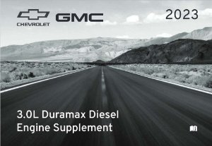2023 Chevrolet DIESEL SUPPLEMENT Owner's Manual
