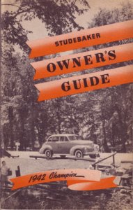 1942 Studebaker Champion Owner's Manual