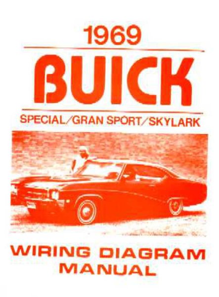 1969 Buick Skylark, GS, Special Wiring Diagrams Manual