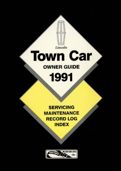 1991 Lincoln Town Car Owner's Manual