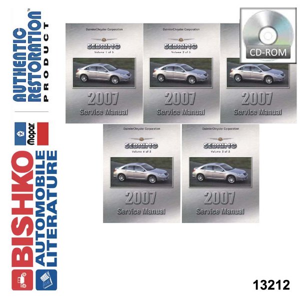 2007 Chrysler Sebring Factory Shop Service Manual