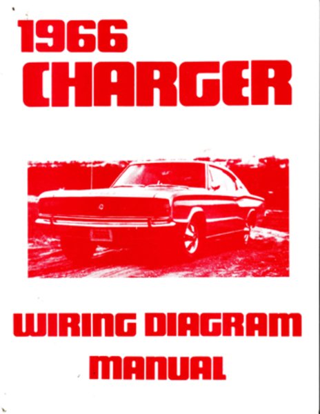 1966 Dodge Charger Electrical Wiring Diagrams Schematics   Book