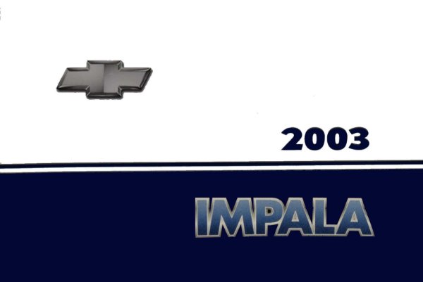 2003 Chevrolet Impala Owner's Manual