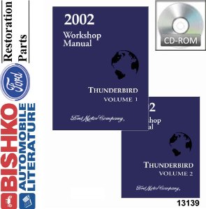 2002 Ford Thunderbird Factory Shop Service Manual